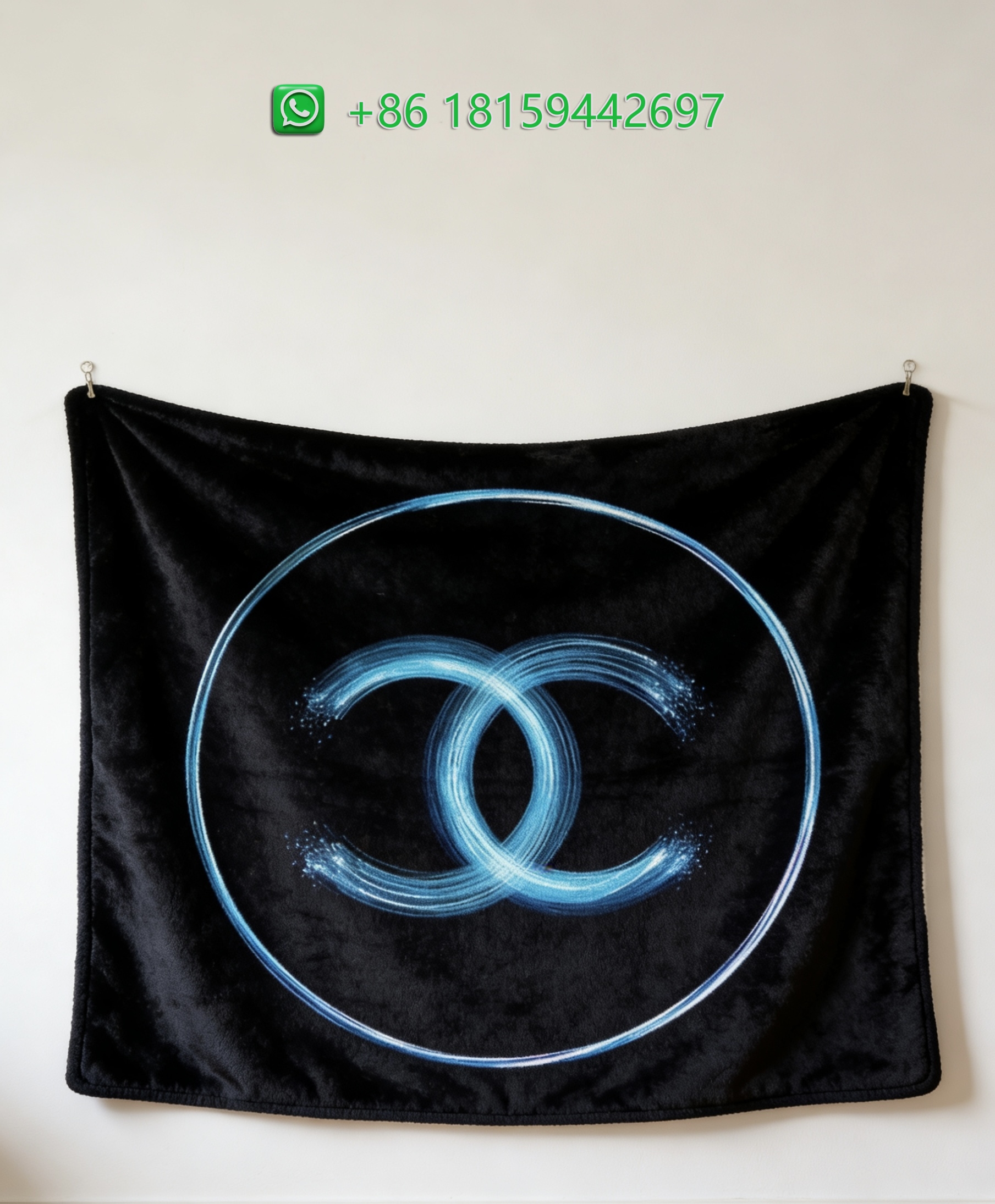 Chanel Throw Blankets